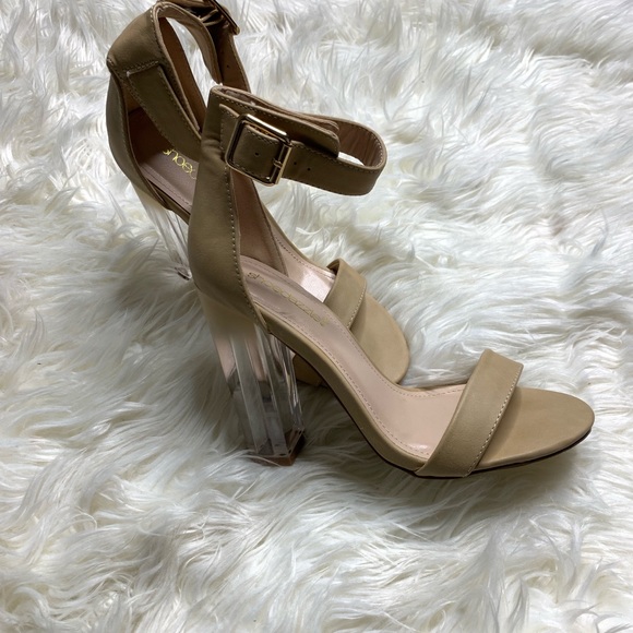 Shoe Dazzle Shoes - Shoedazzle | Akita Ombre Lucite Block Heel